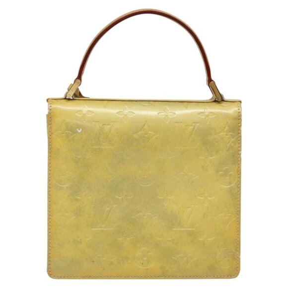 LOUIS VUITTON Monogram Vernis Spring Street Hand Bag Gris - Picture 2 of 16